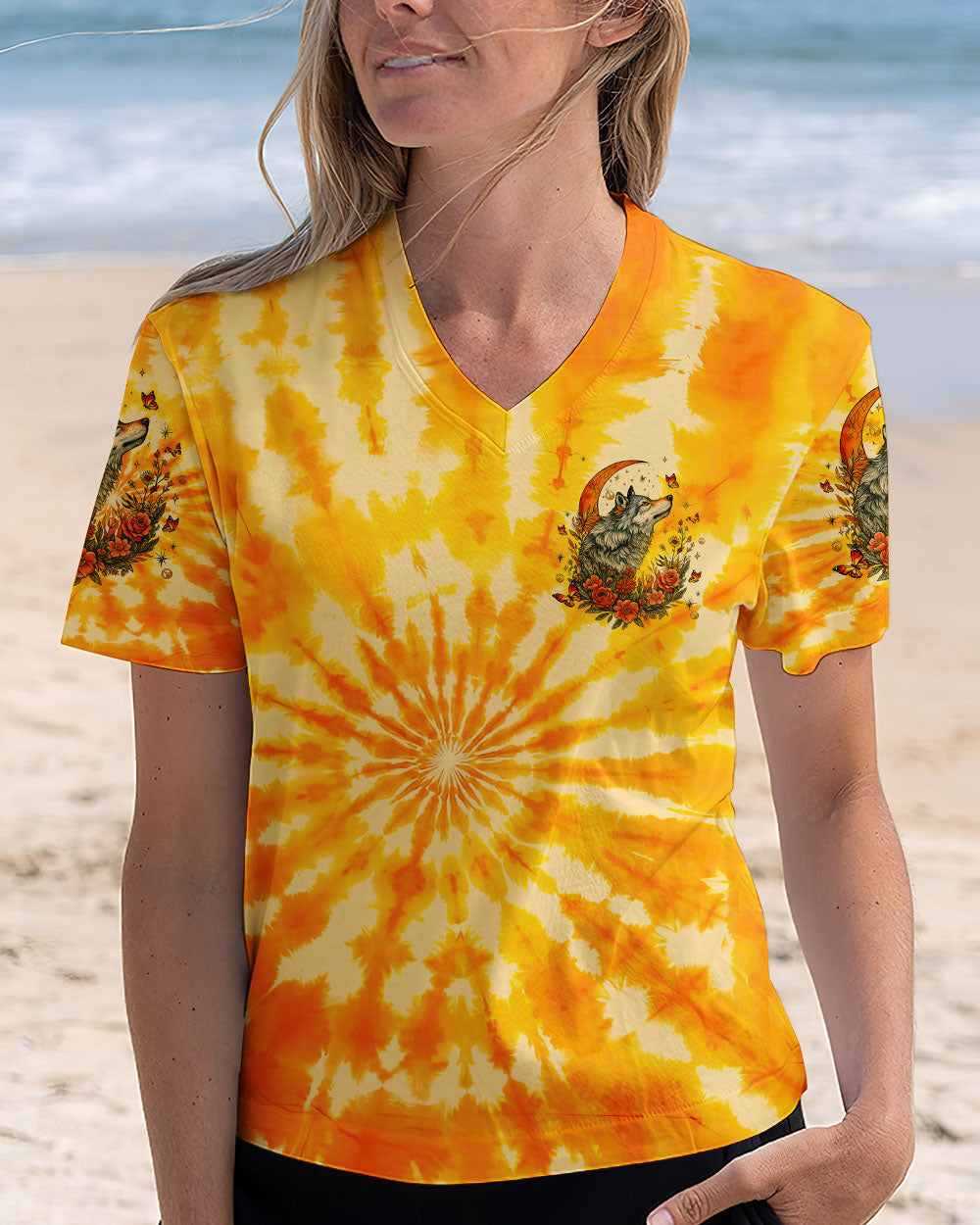 SPIRIT OF THE WOLF TIE DYE ALL OVER PRINT  - TLTW1006252