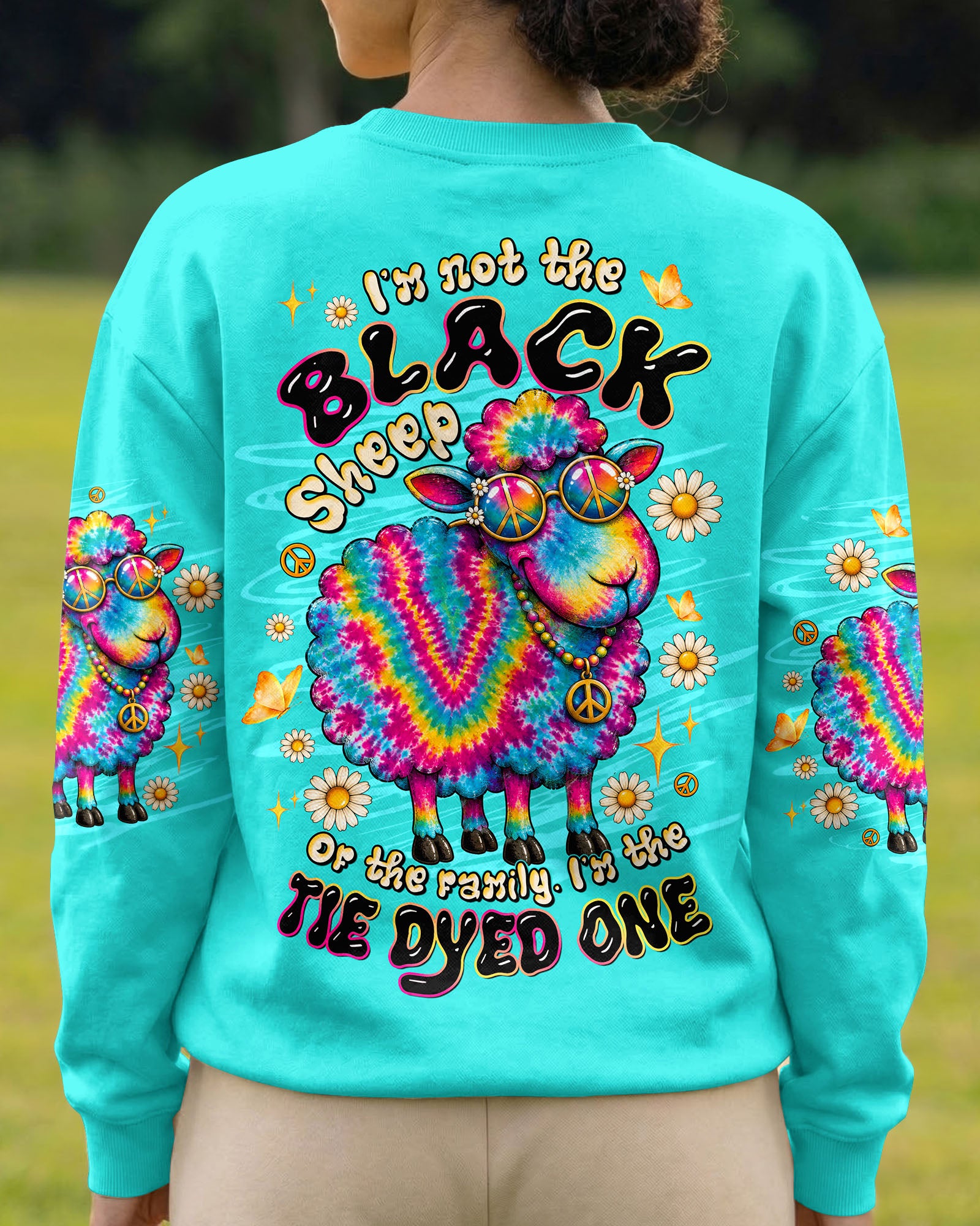 I'M NOT THE BLACK SHEEP DAISIES ALL OVER PRINT - TLTW1007263
