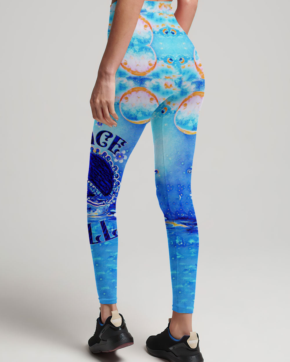 PEACE Y'ALL WATERCOLOR ALL OVER PRINT - TLTW1008238