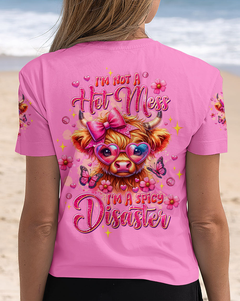 I'M NOT A HOT MESS COW  ALL OVER PRINT - TLTW1010253