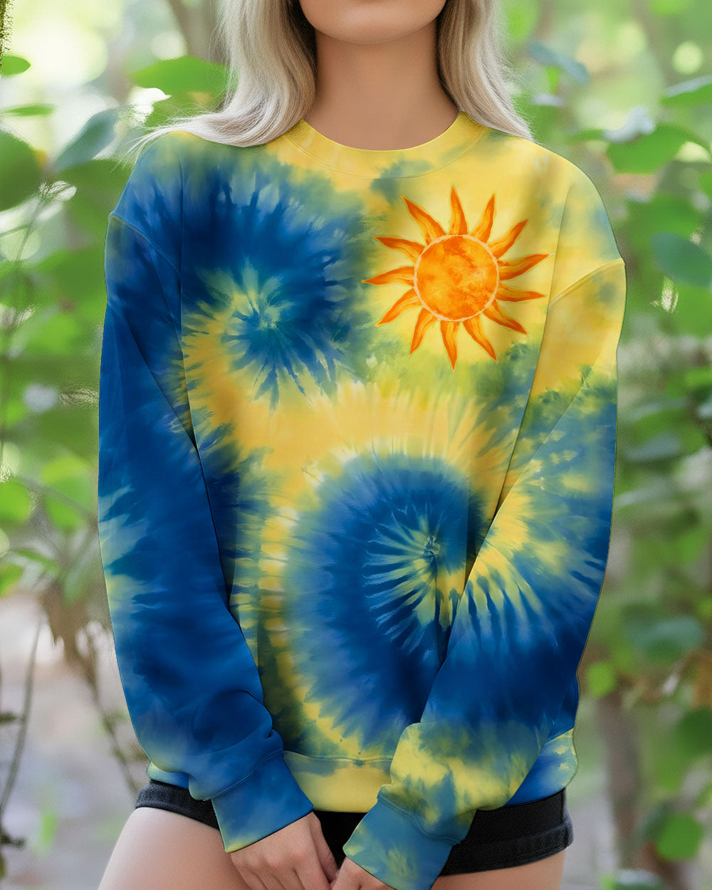 SUN TIE DYE ALL OVER PRINT - TLTW1012254