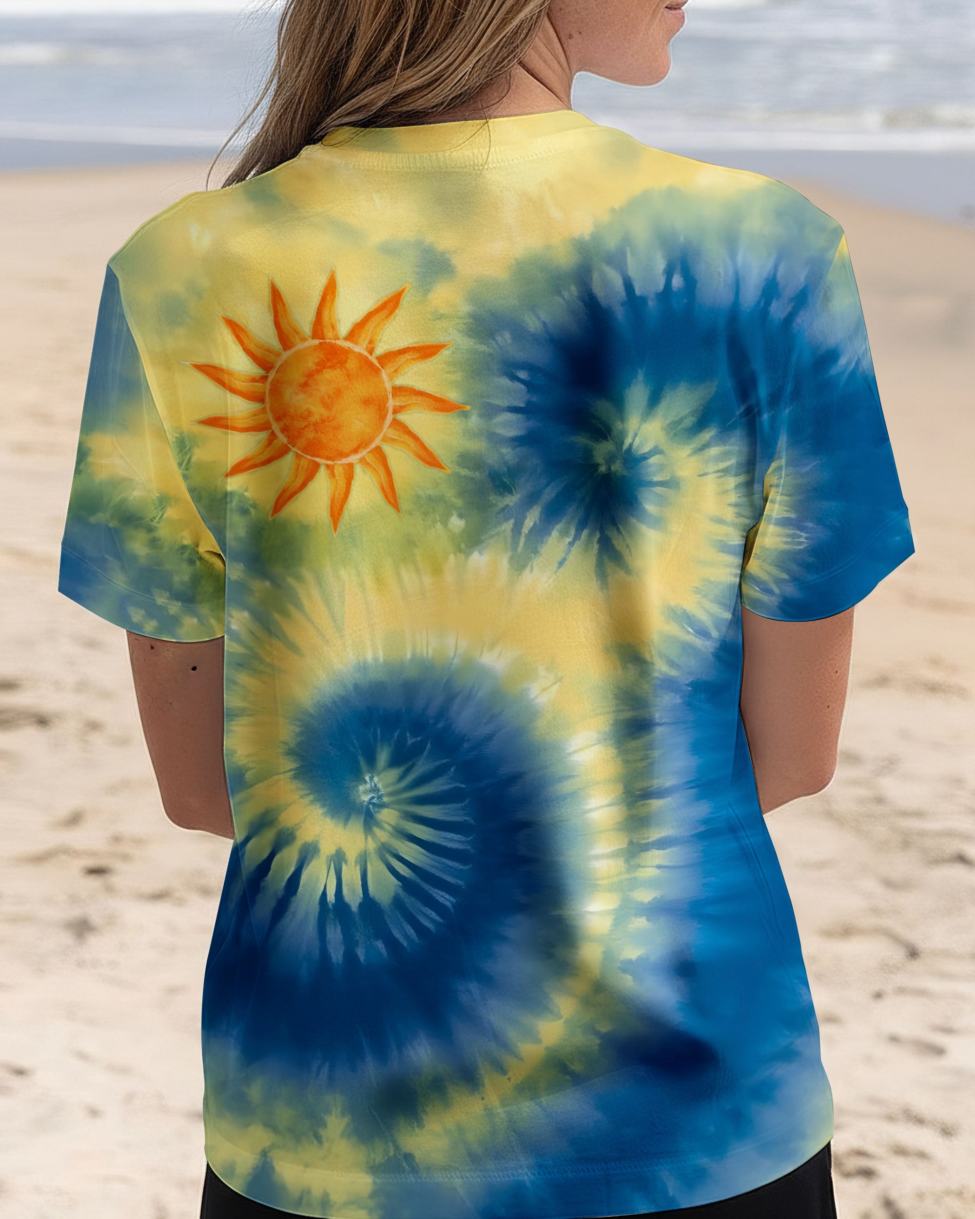 SUN TIE DYE ALL OVER PRINT - TLTW1012254