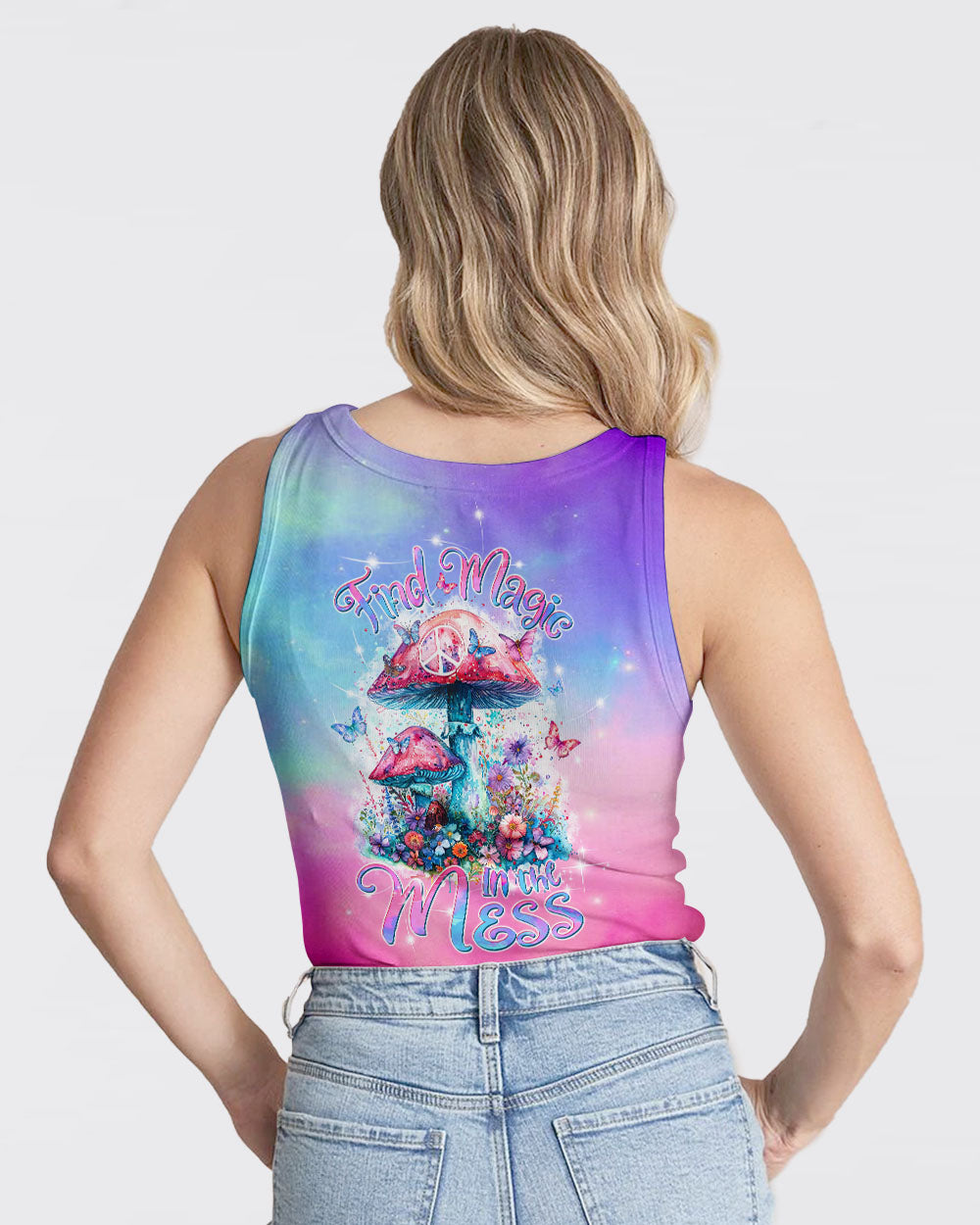 FIND MAGIC IN THE MESS MUSHROOM ALL OVER PRINT - TLTW1103244
