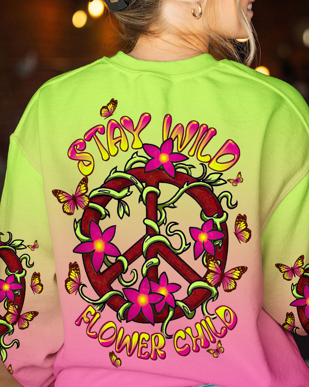STAY WILD FLOWER CHILD ALL OVER PRINT - TLTW1107231