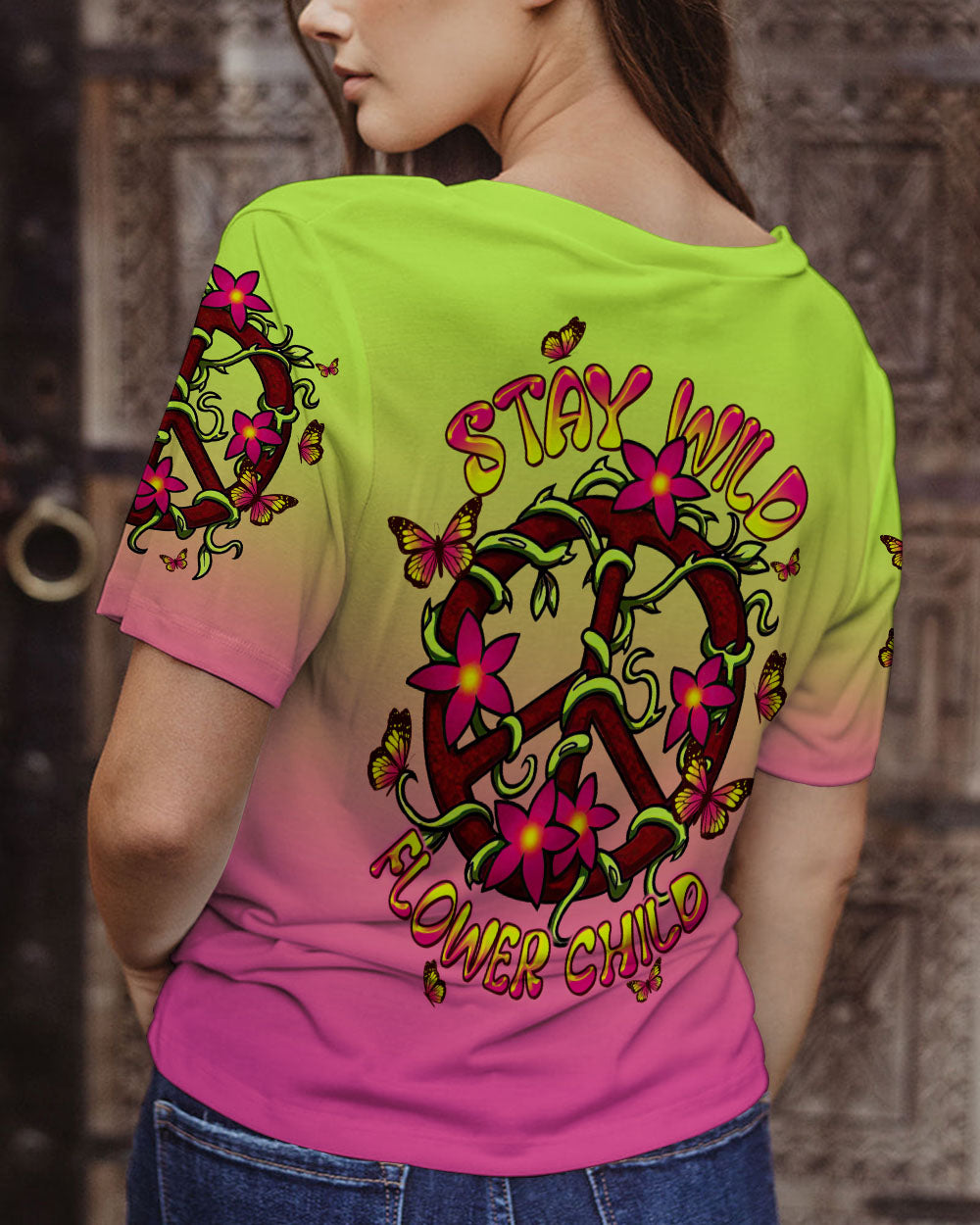 STAY WILD FLOWER CHILD ALL OVER PRINT - TLTW1107231