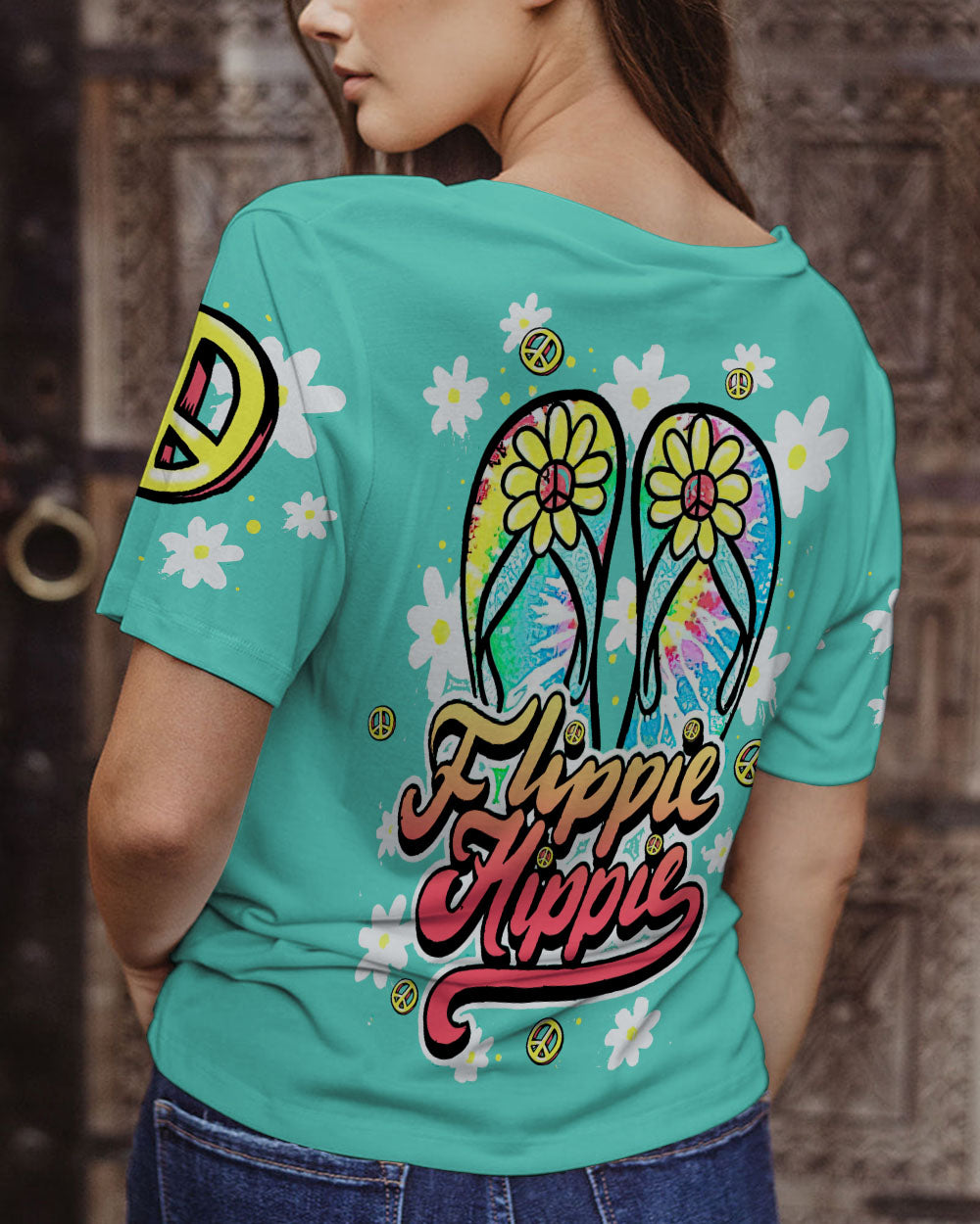 FLIPPIE HIPPIE ALL OVER PRINT - TLTW1107233