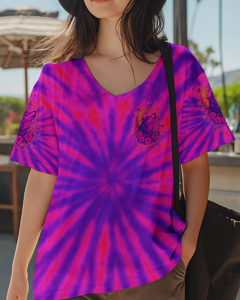 SPIRIT OF A WOLF TIE DYE ALL OVER PRINT - TLTW1107254