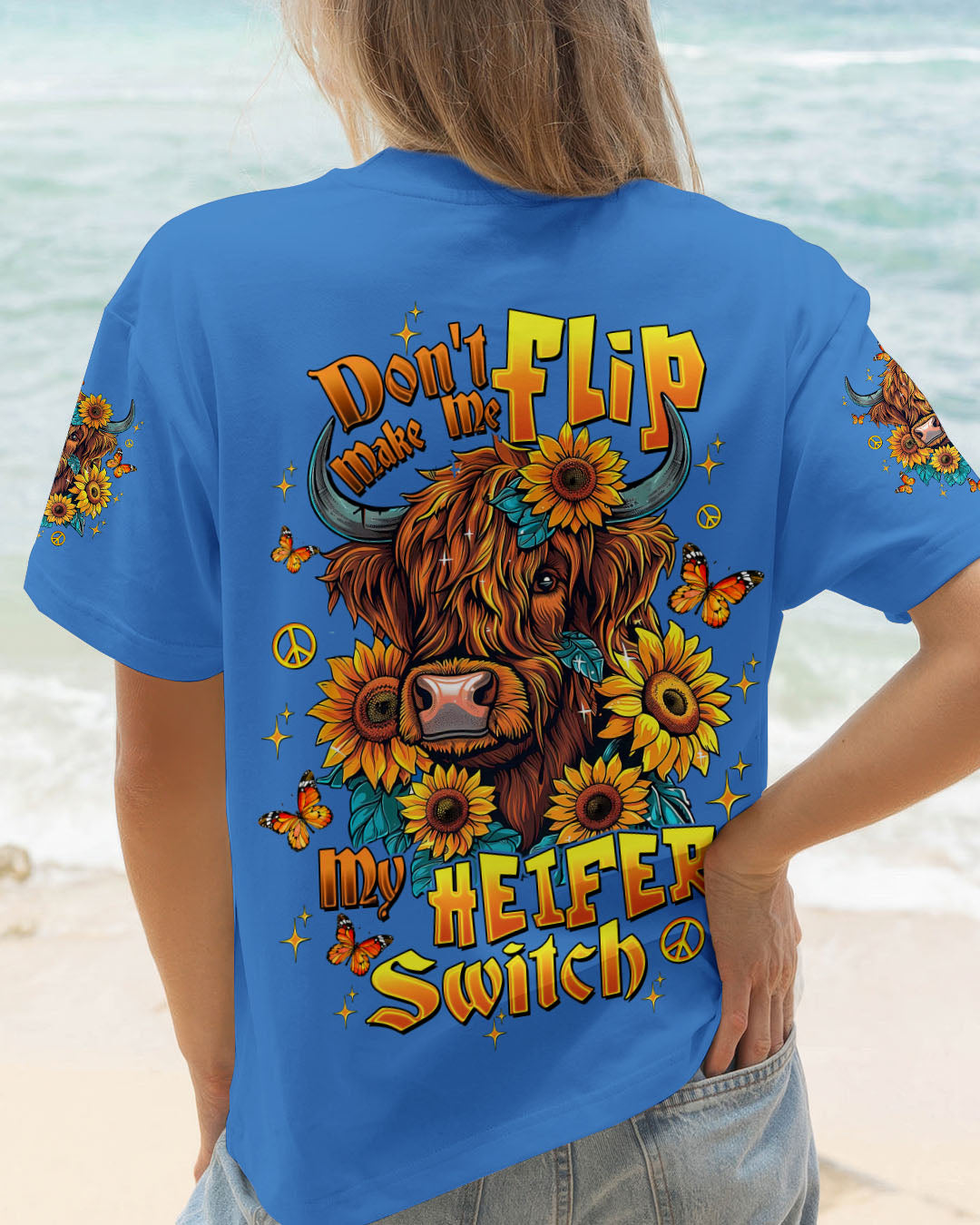 HEIFER SWITCH COW ALL OVER PRINT - TLTW1110251
