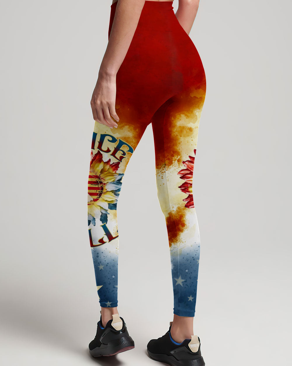 PEACE Y'ALL AMERICA SUNFLOWER ALL OVER PRINT - TLTW1207232