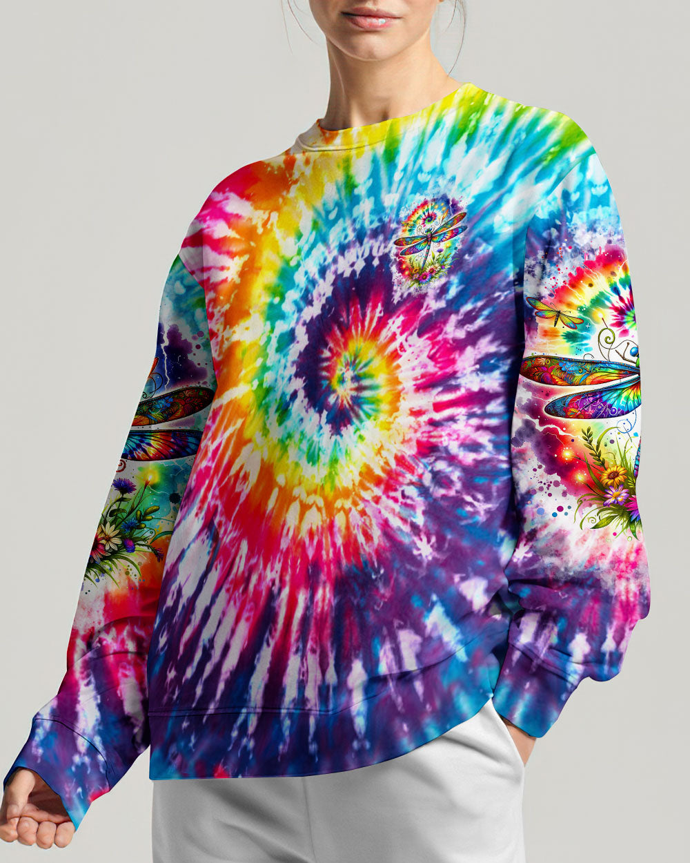 JUST BREATHE DRAGONLFY ALL OVER PRINT - TLTW1207243