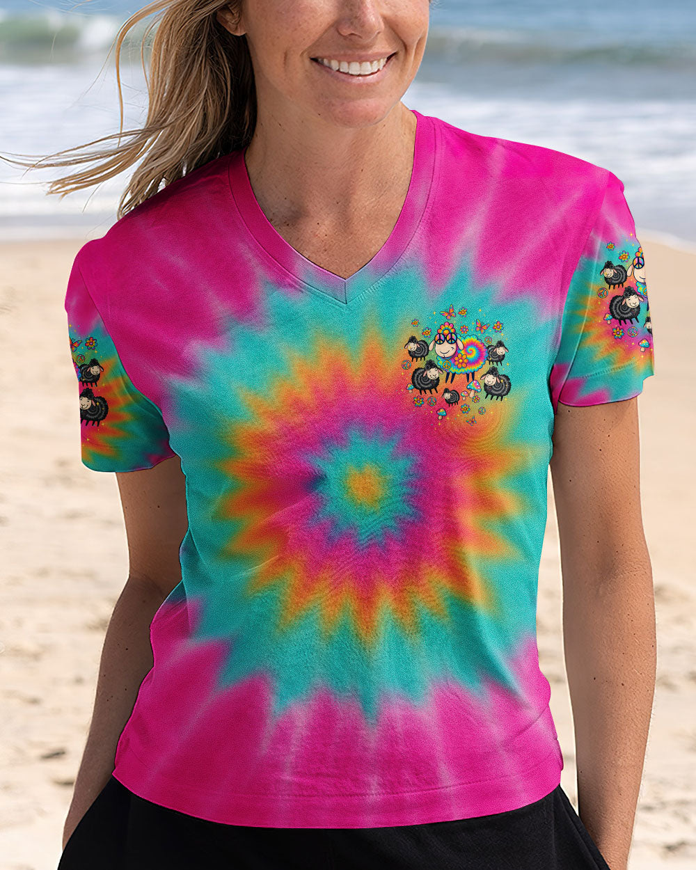 I'M NOT THE BLACK SHEEP TIE DYE ALL OVER PRINT  - TLTW1209254