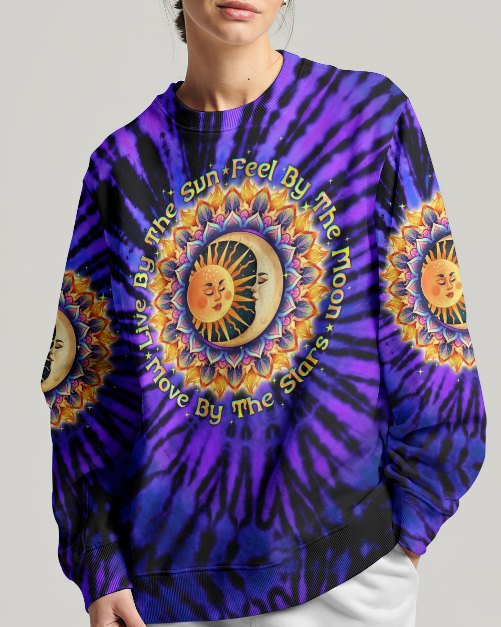 LIVE BY THE SUN TIE DYE ALL OVER PRINT - TLTW1307233