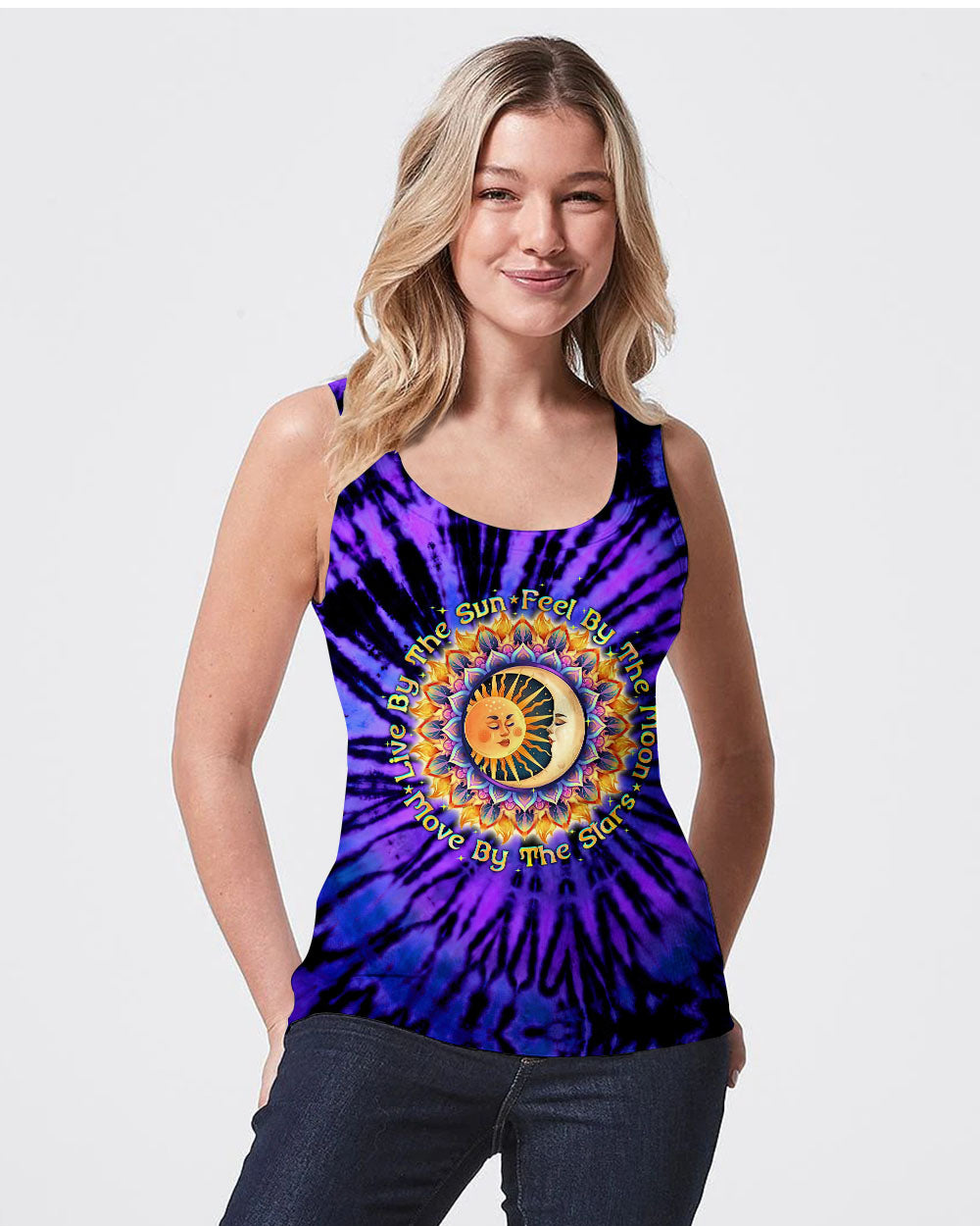 LIVE BY THE SUN TIE DYE ALL OVER PRINT - TLTW1307233