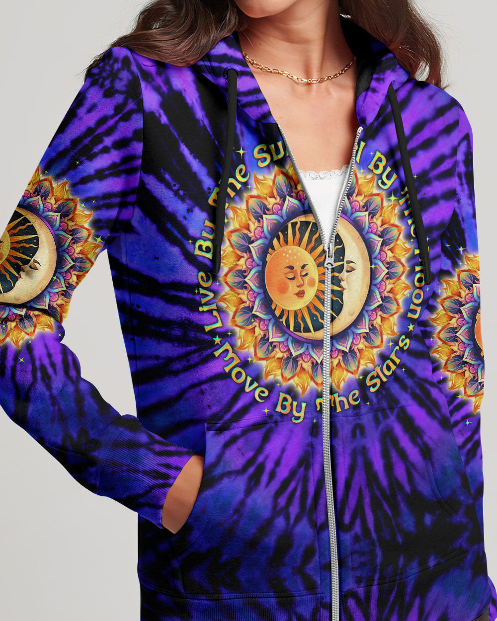 LIVE BY THE SUN TIE DYE ALL OVER PRINT - TLTW1307233