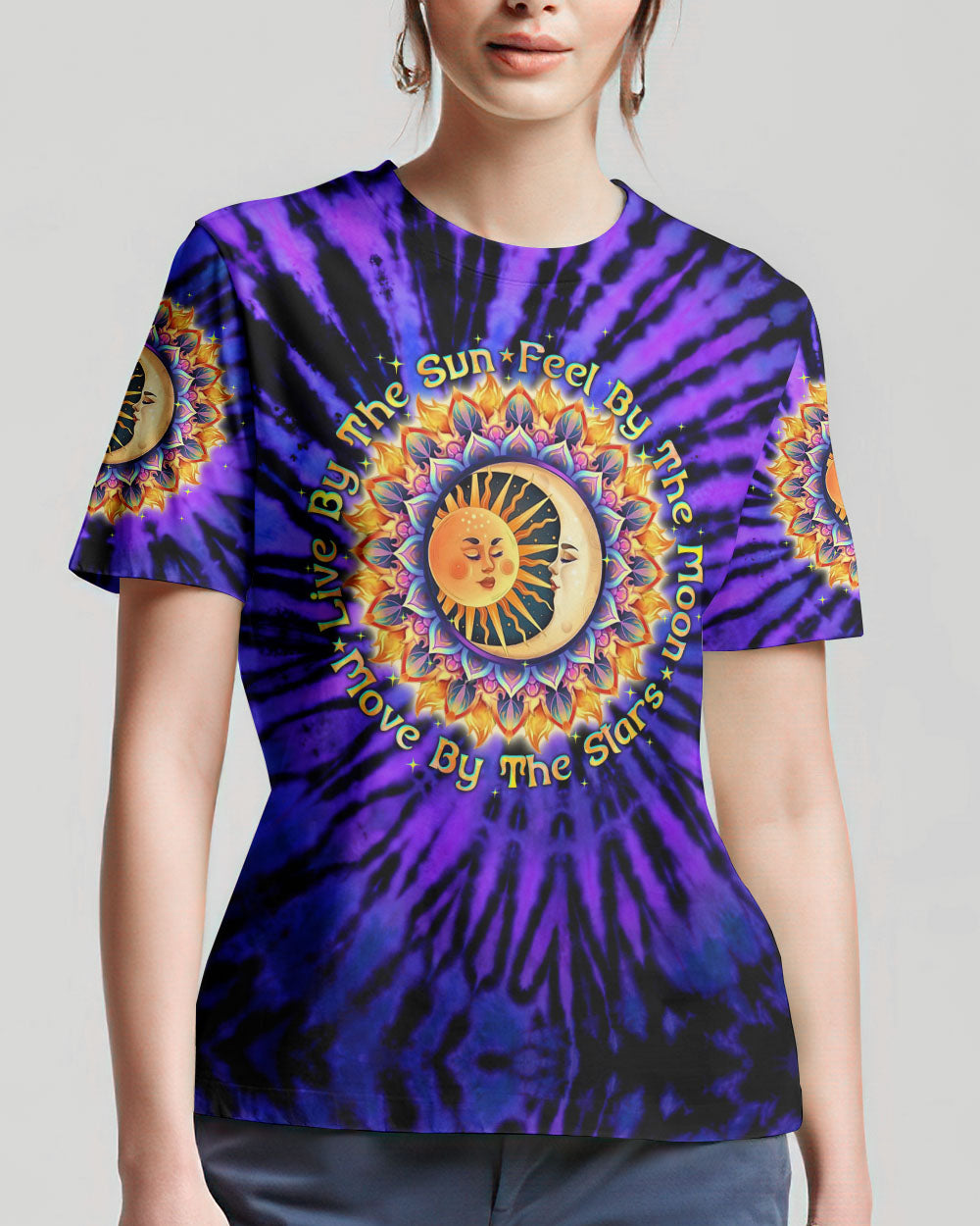 LIVE BY THE SUN TIE DYE ALL OVER PRINT - TLTW1307233
