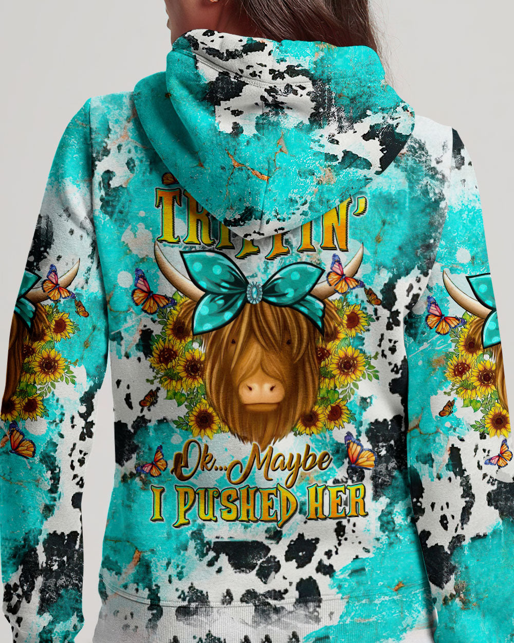 HEIFERS BE TRIPPIN' COW ALL OVER PRINT - TLTW1310237