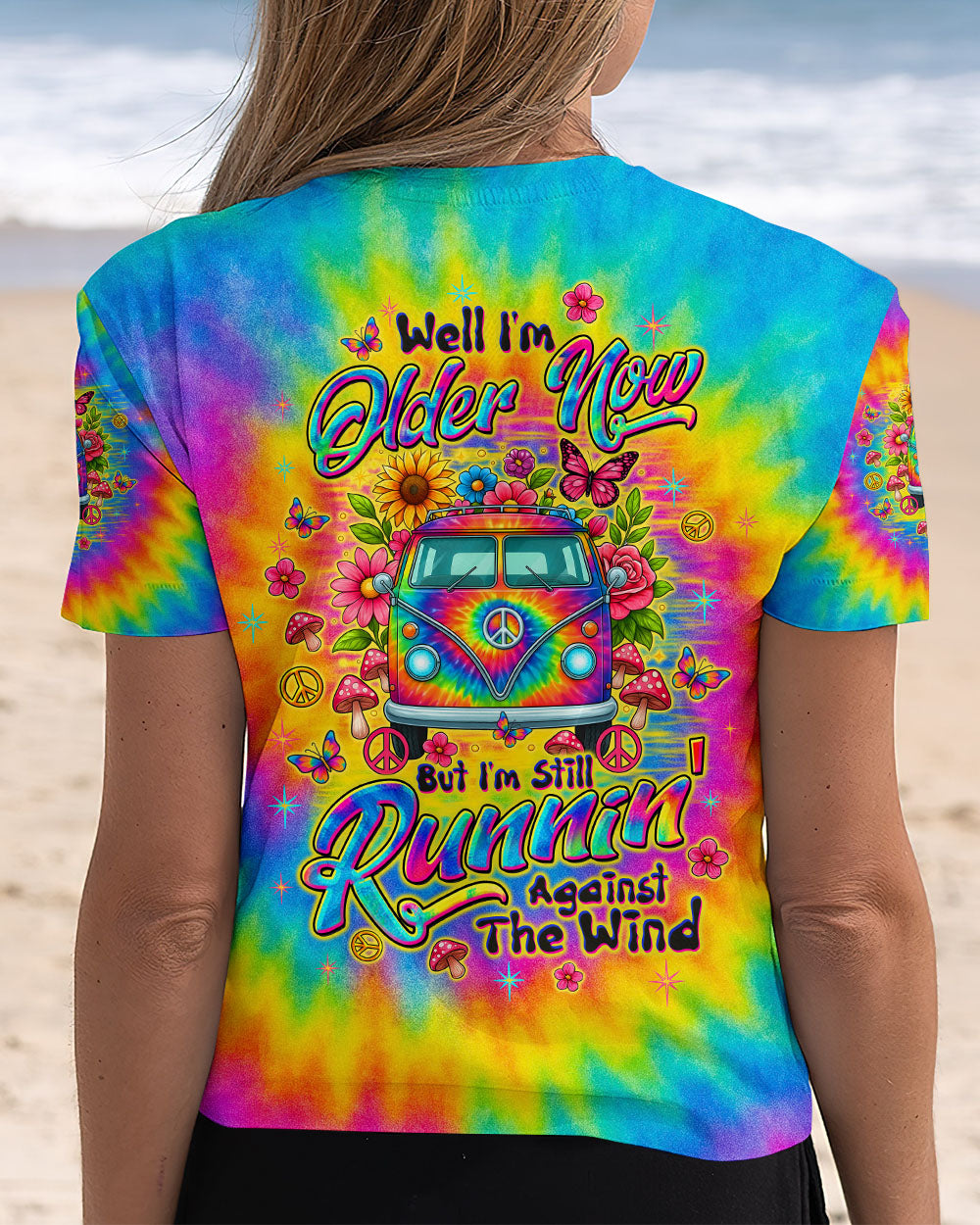 RUNNING AGAINST THE WIND BUS TIE DYE ALL OVER PRINT - TLTW1311253