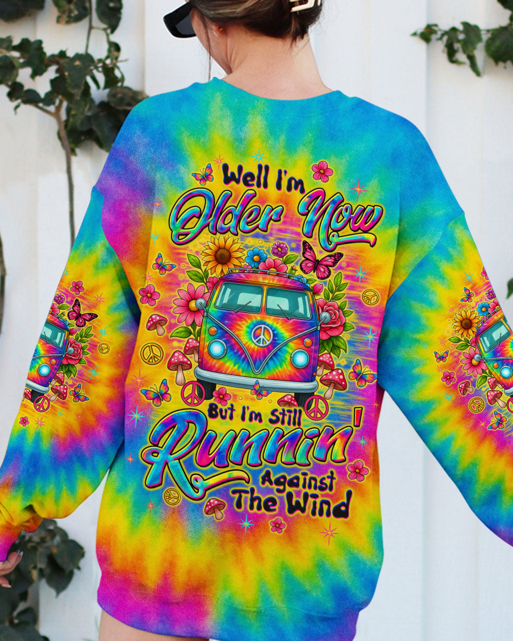 RUNNING AGAINST THE WIND BUS TIE DYE ALL OVER PRINT - TLTW1311253