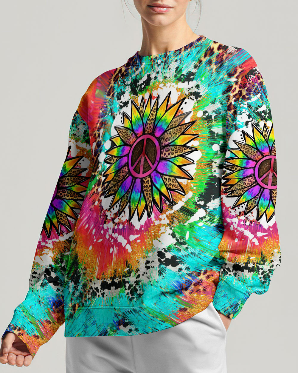 HIPPIE SOUL SUNFLOWER ALL OVER PRINT - TLTW1407232