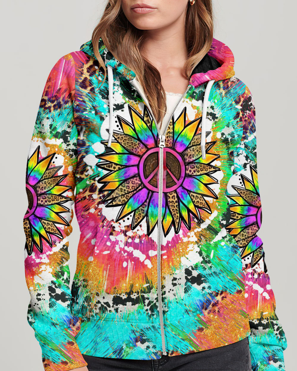 HIPPIE SOUL SUNFLOWER ALL OVER PRINT - TLTW1407232
