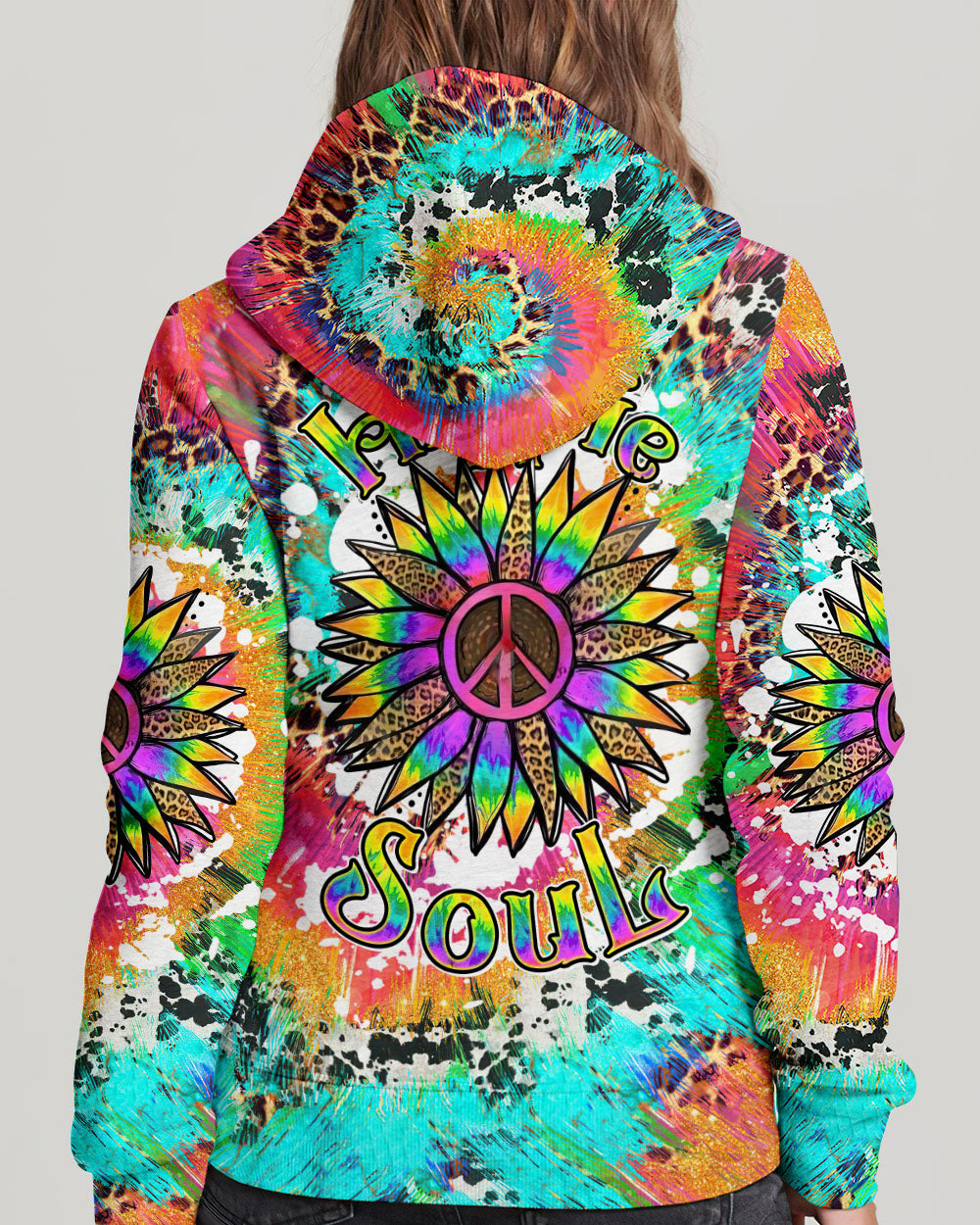 HIPPIE SOUL SUNFLOWER ALL OVER PRINT - TLTW1407232