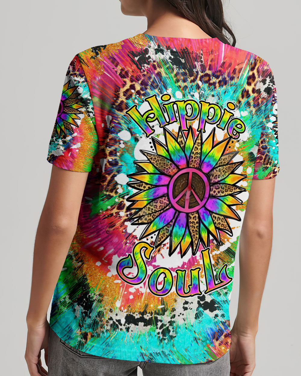 HIPPIE SOUL SUNFLOWER ALL OVER PRINT - TLTW1407232