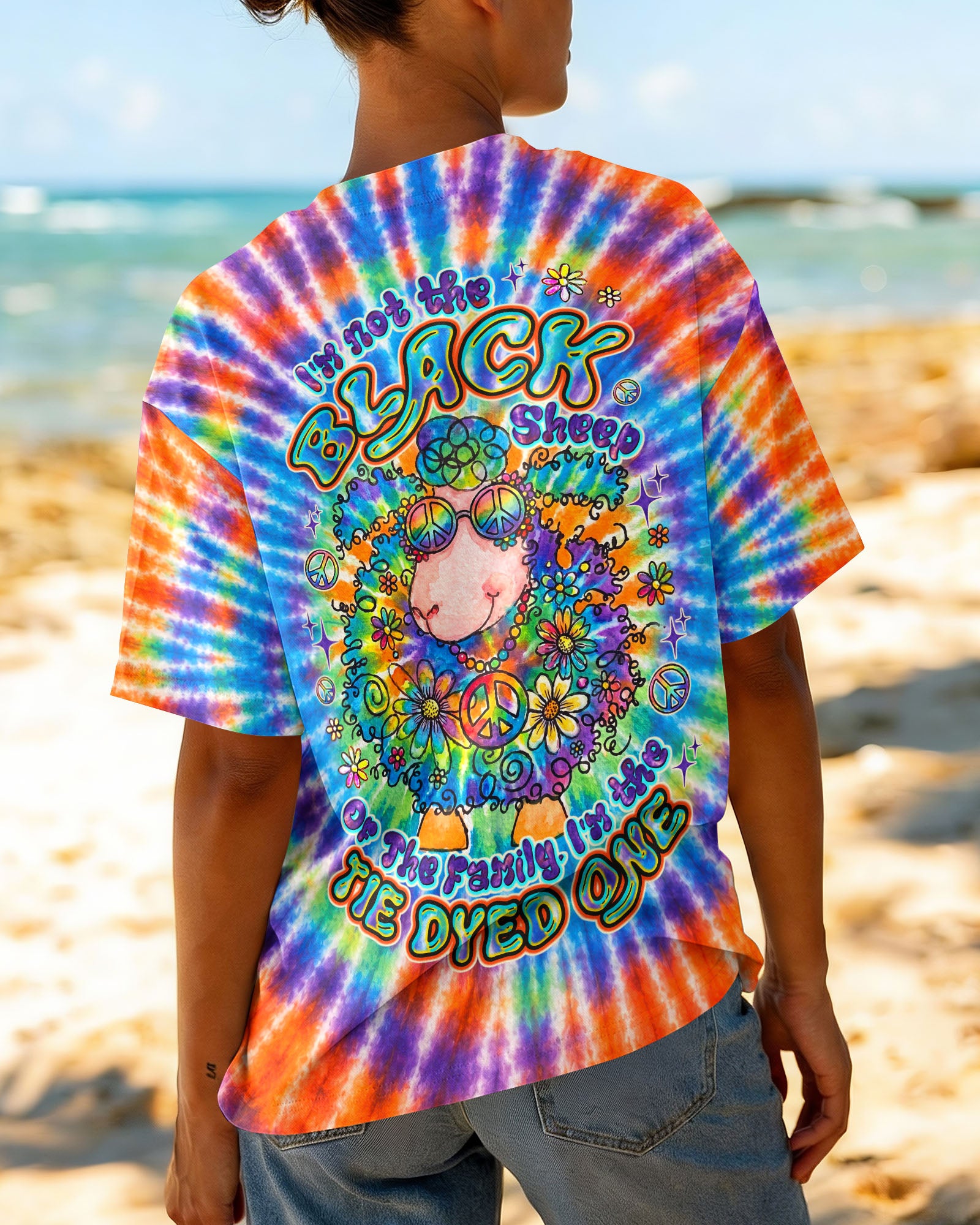 I'M NOT THE BLACK SHEEP BURST ALL OVER PRINT - TLTW1407261