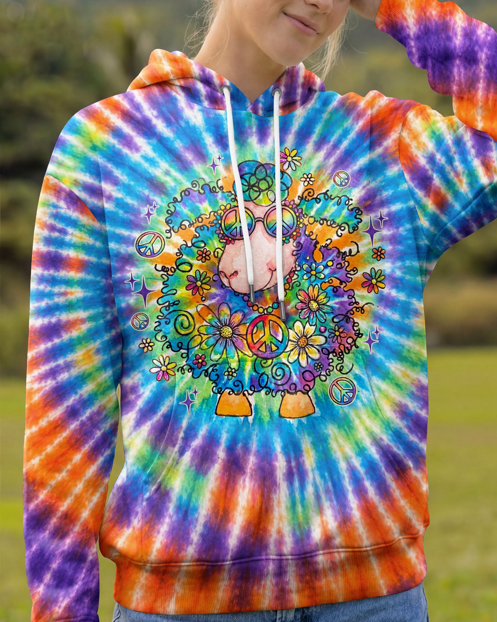 I'M NOT THE BLACK SHEEP BURST ALL OVER PRINT - TLTW1407261