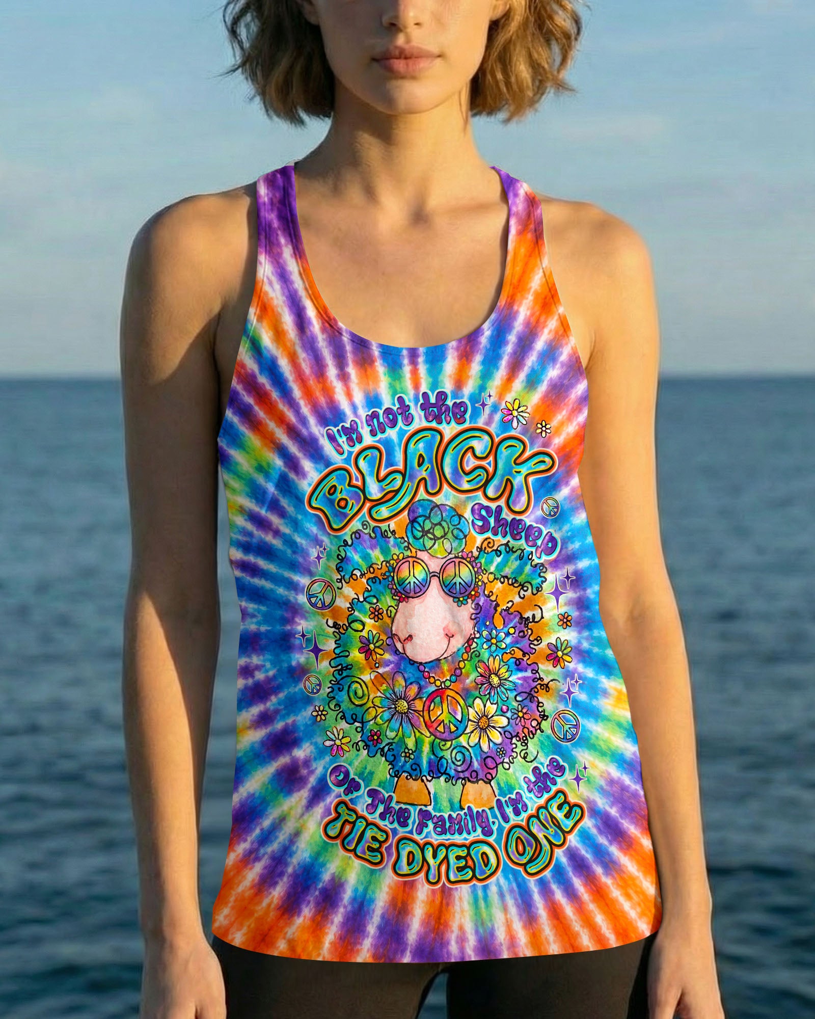 I'M NOT THE BLACK SHEEP BURST ALL OVER PRINT - TLTW1407261