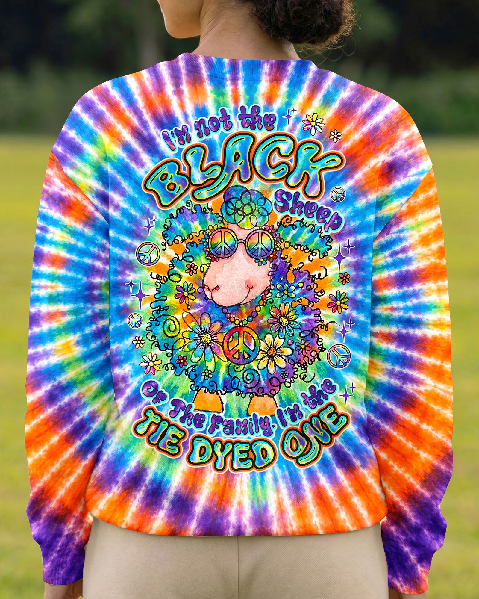 I'M NOT THE BLACK SHEEP BURST ALL OVER PRINT - TLTW1407261