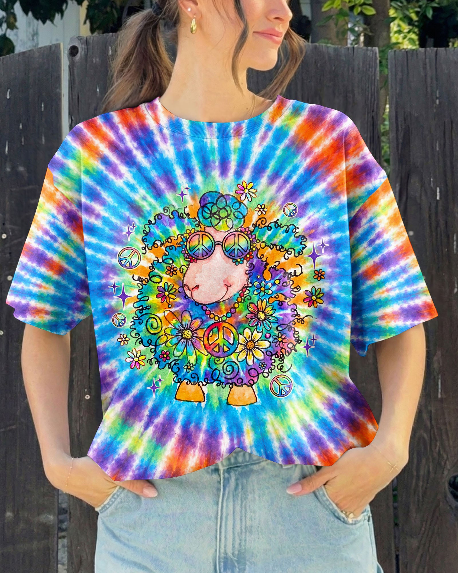 I'M NOT THE BLACK SHEEP BURST ALL OVER PRINT - TLTW1407261