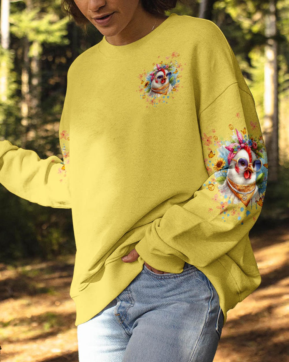 THE REBEL IN ME WILL NEVER DIE CHICKEN ALL OVER PRINT - TLTW1507252