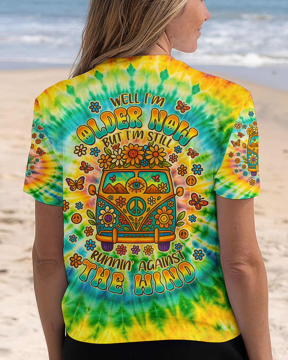RUNNING AGAINST THE WIND BUS TIE DYE ALL OVER PRINT - TLTW1604252