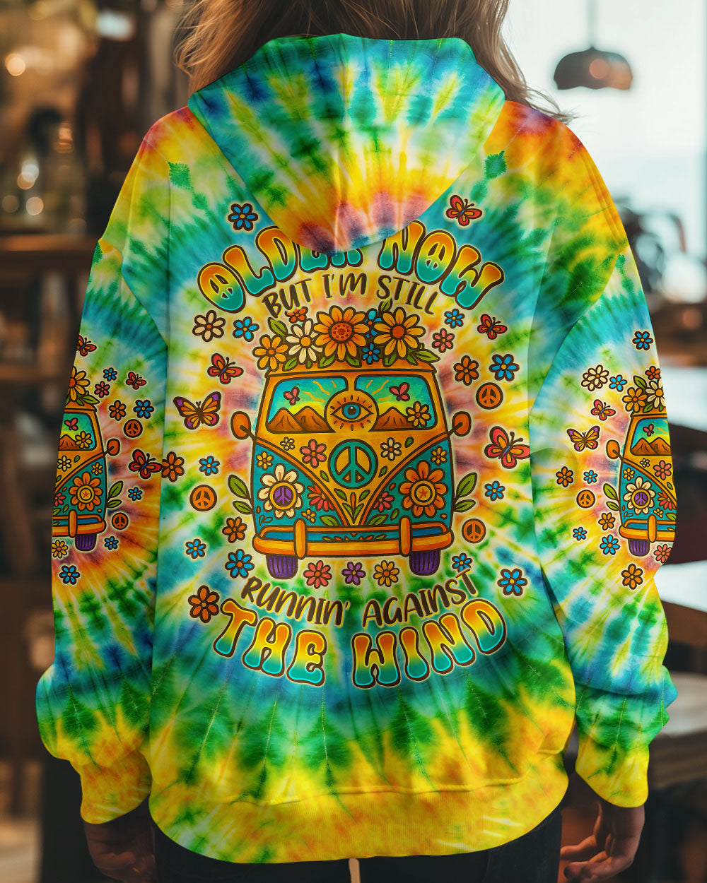 RUNNING AGAINST THE WIND BUS TIE DYE ALL OVER PRINT - TLTW1604252
