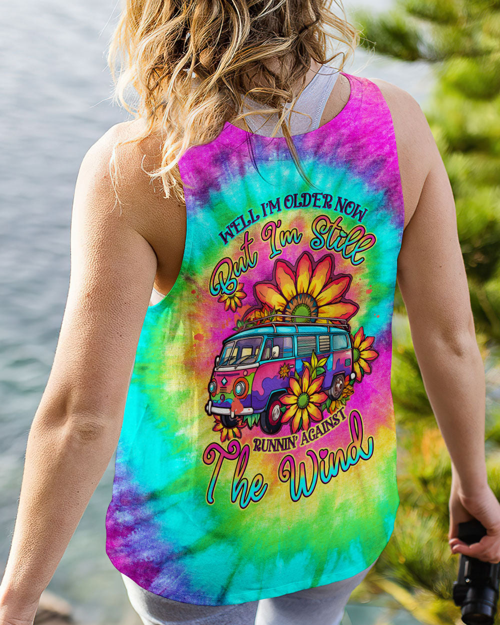 RUNNING AGAINST THE WIND TIE DYE ALL OVER PRINT - TLTW1606233