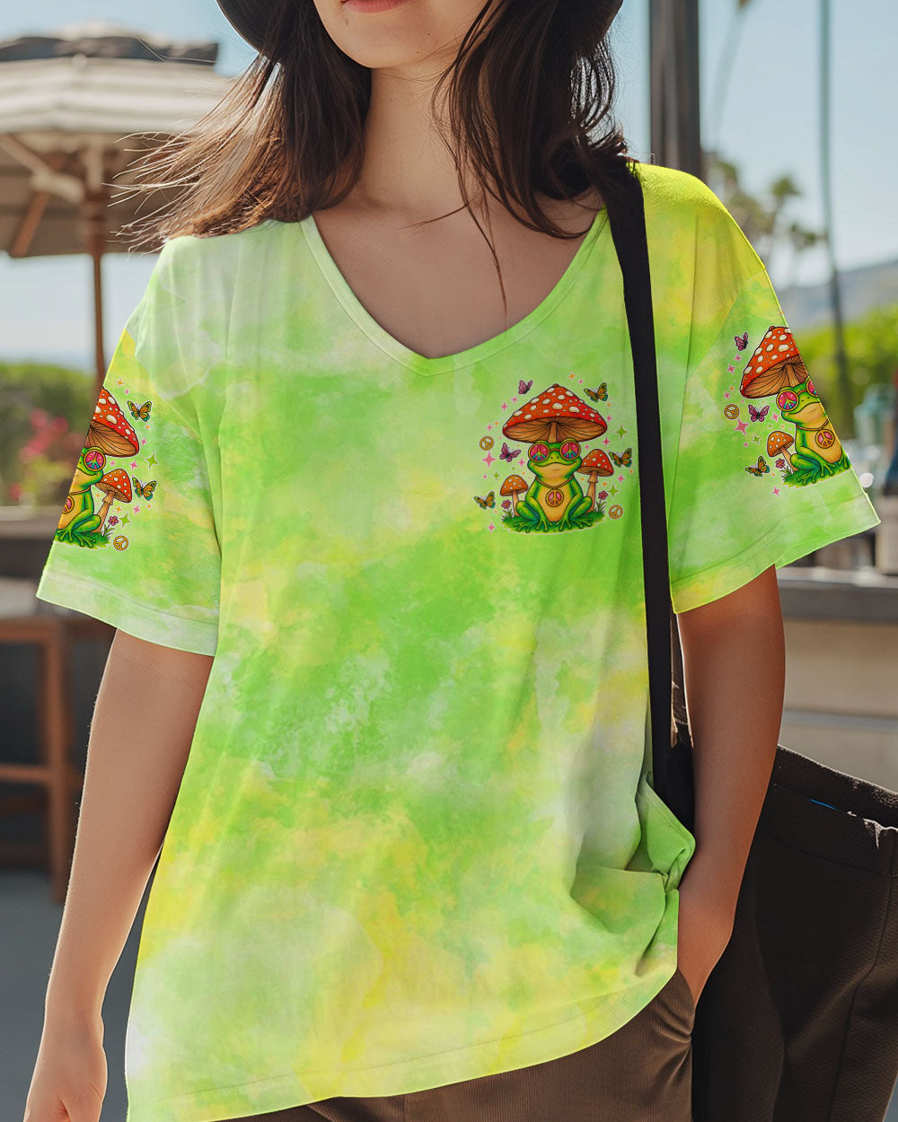 YOU ARE ENOUGH JUST AS YOU ARE FROG ALL OVER PRINT - TLTW1606251