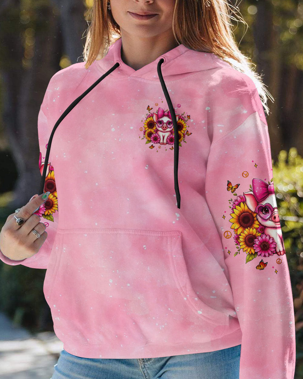GETTIN' PIGGY WITH IT PIG ALL OVER PRINT - TLTW1607252