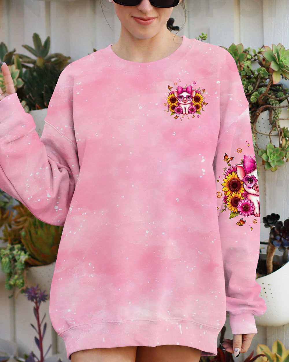 GETTIN' PIGGY WITH IT PIG ALL OVER PRINT - TLTW1607252