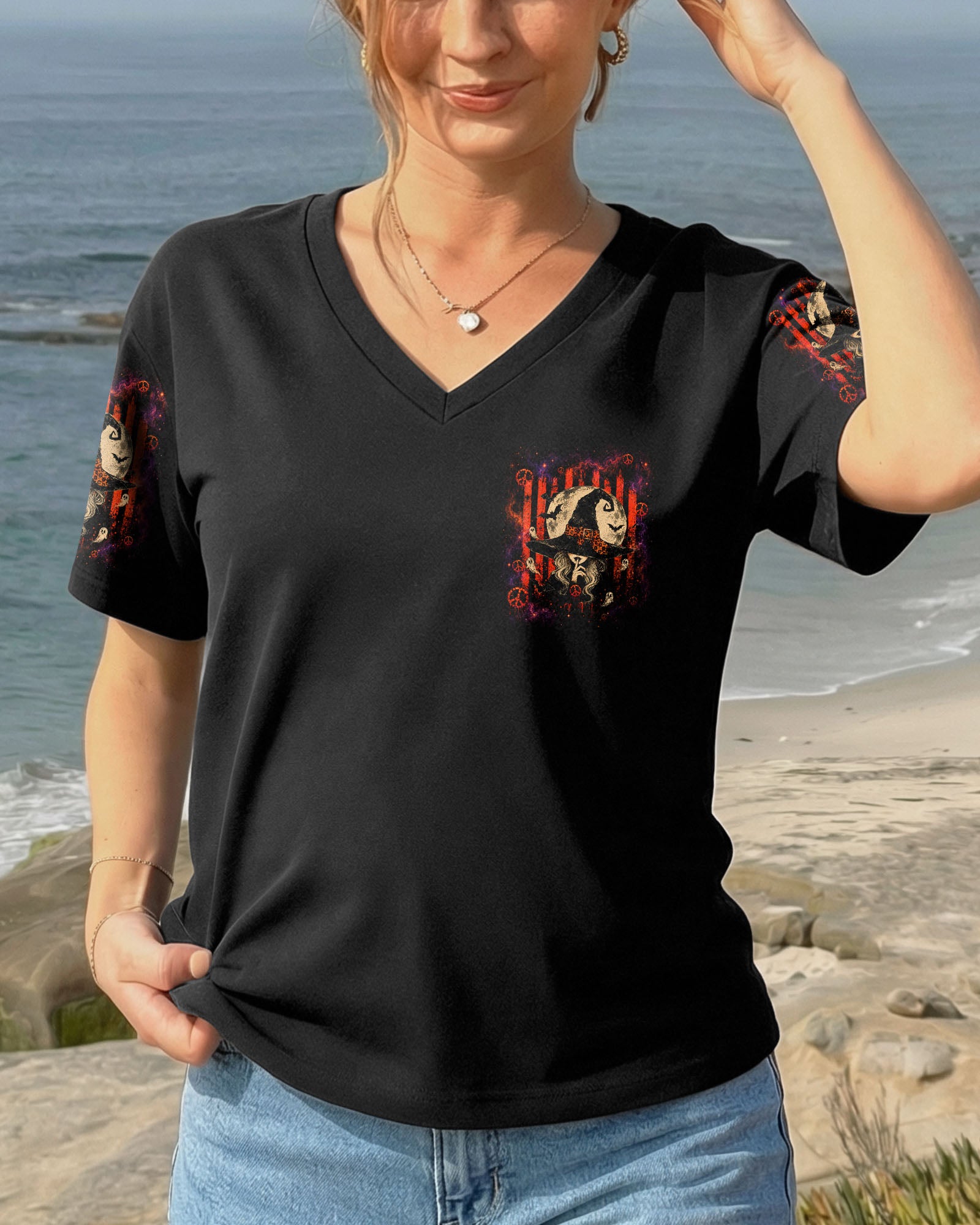 A WEE BIT WICKED WITCH HALLOWEEN ALL OVER PRINT - TLTW1607263