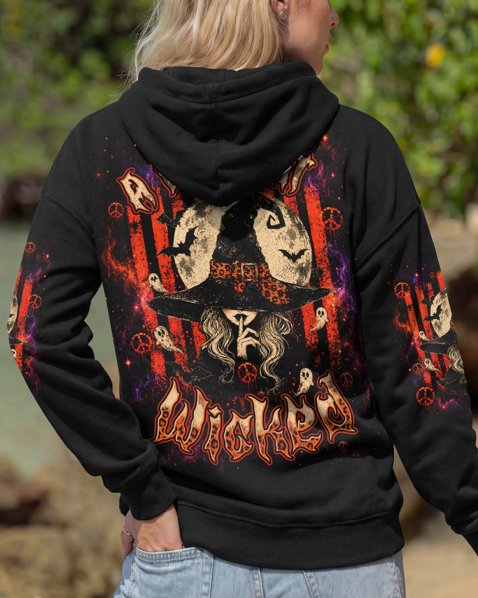 A WEE BIT WICKED WITCH HALLOWEEN ALL OVER PRINT - TLTW1607263