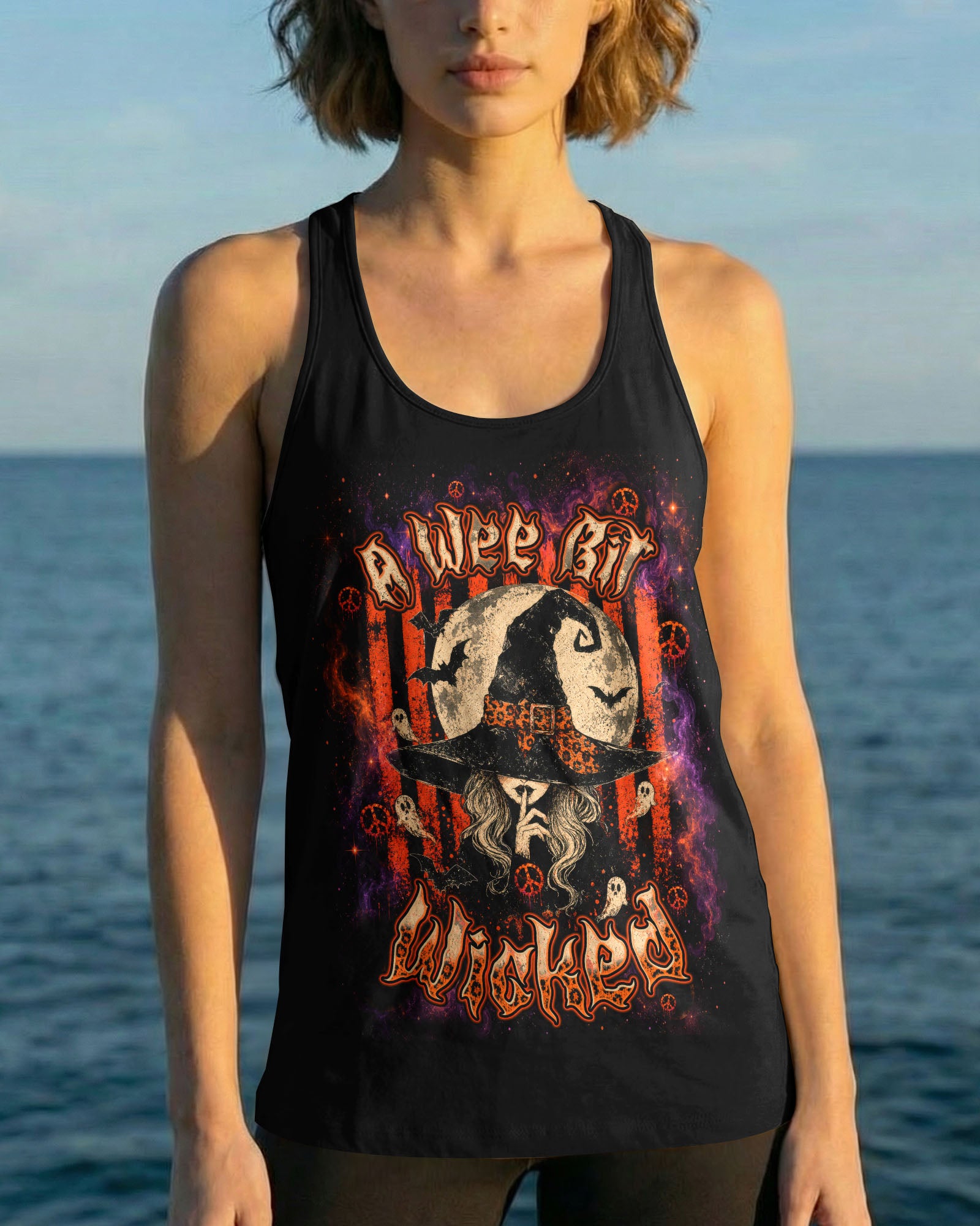 A WEE BIT WICKED WITCH HALLOWEEN ALL OVER PRINT - TLTW1607263