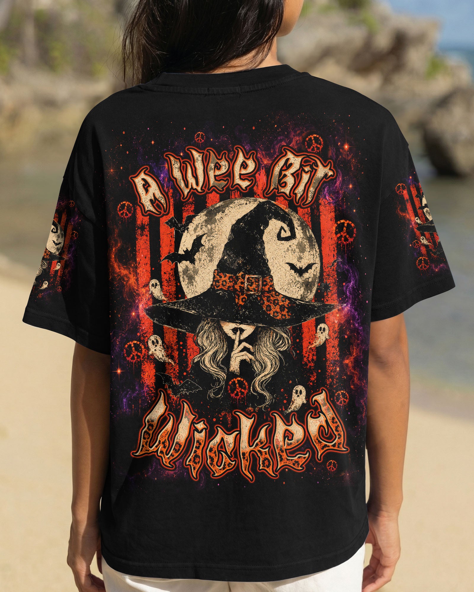 A WEE BIT WICKED WITCH HALLOWEEN ALL OVER PRINT - TLTW1607263