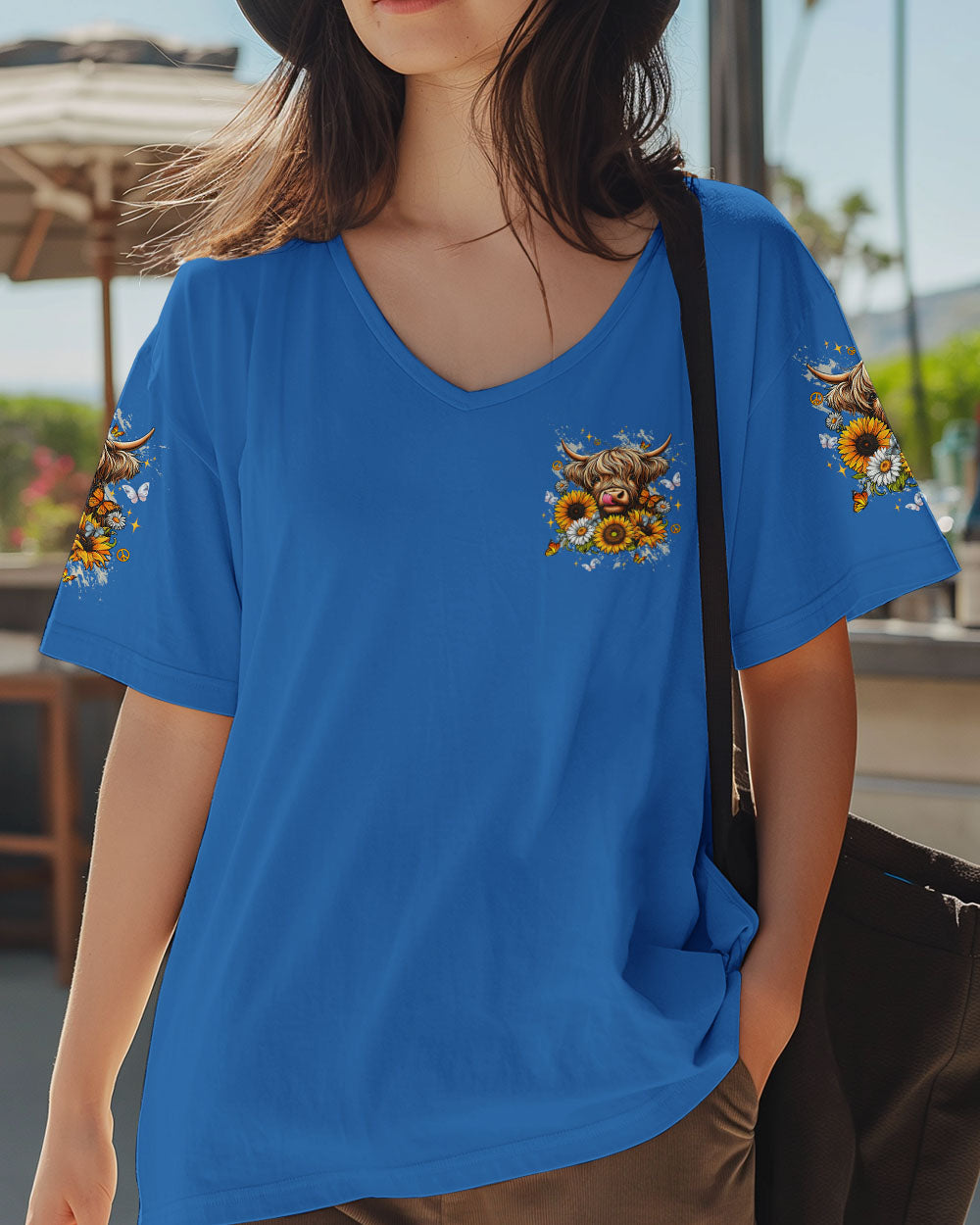 I'M NOT A HOT MESS COW SUNFLOWER ALL OVER PRINT - TLTW1610253