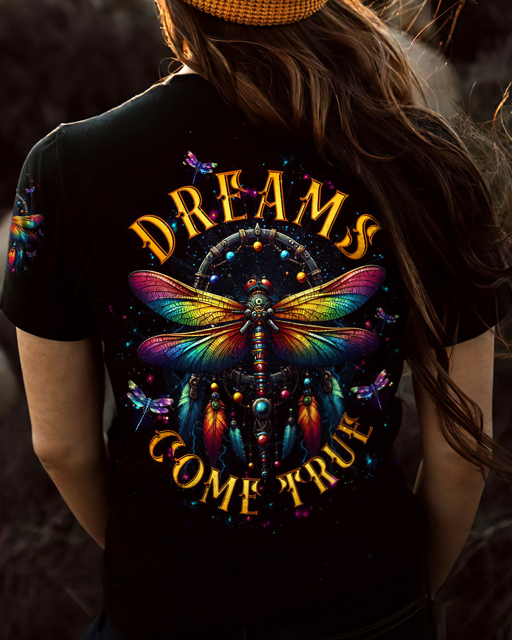 DREAMS COME TRUE DRAGONFLY ALL OVER PRINT  -  TLTW1703251