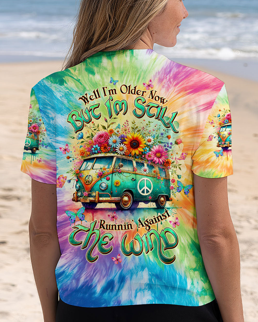 RUNNING AGAINST THE WIND BUS TIE DYE ALL OVER PRINT - TLTW1703255