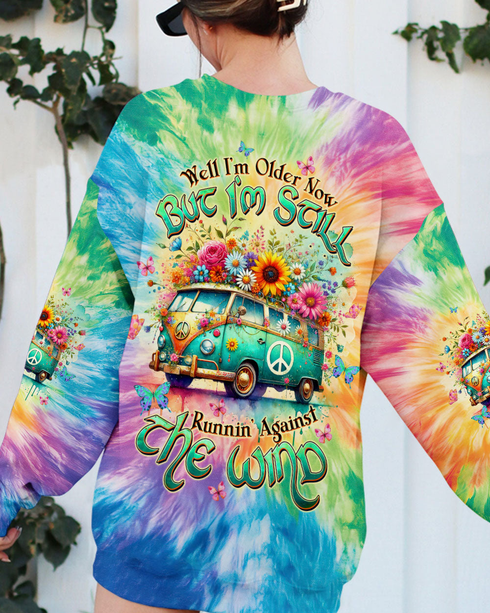 RUNNING AGAINST THE WIND BUS TIE DYE ALL OVER PRINT - TLTW1703255