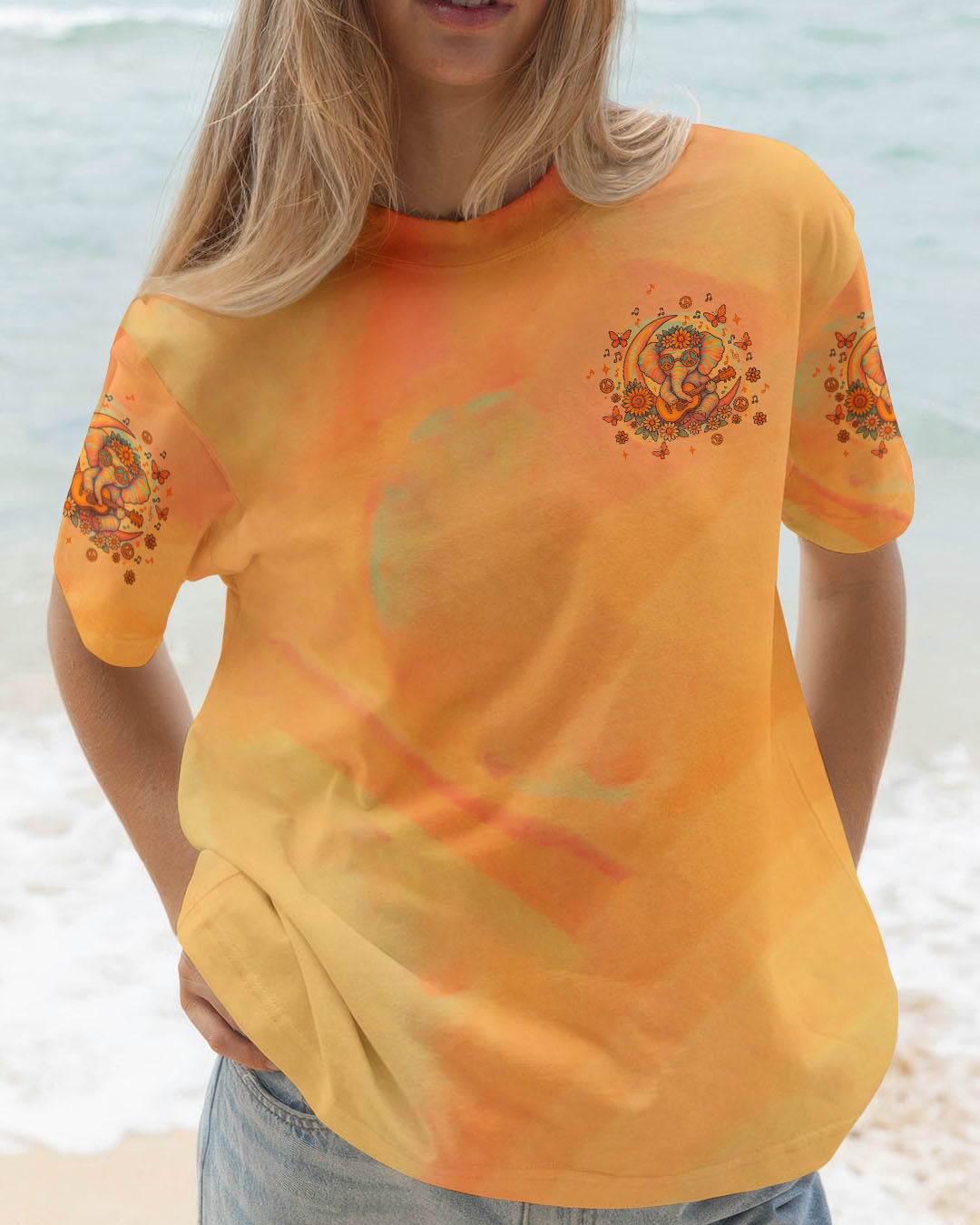 WHISPER WORDS OF WISDOM LET IT BE ELEPHANT ALL OVER PRINT  - TLTW1706254