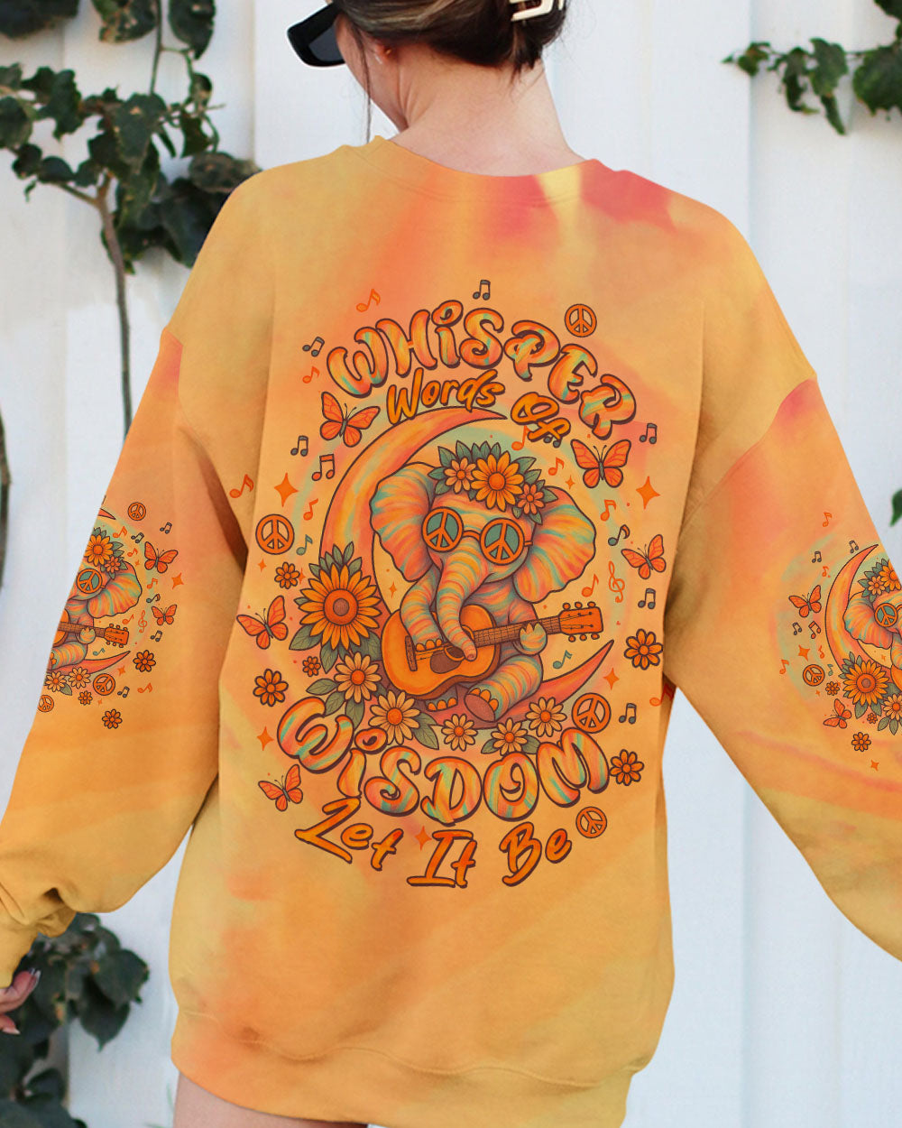 WHISPER WORDS OF WISDOM LET IT BE ELEPHANT ALL OVER PRINT  - TLTW1706254