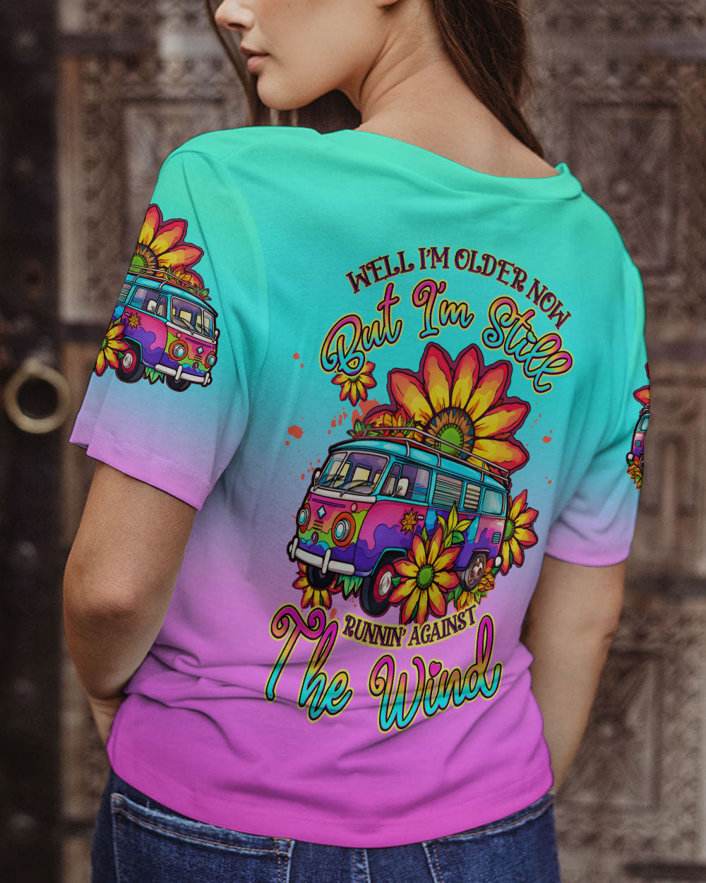 RUNNING AGAINST THE WIND ALL OVER PRINT - TLTW1707236
