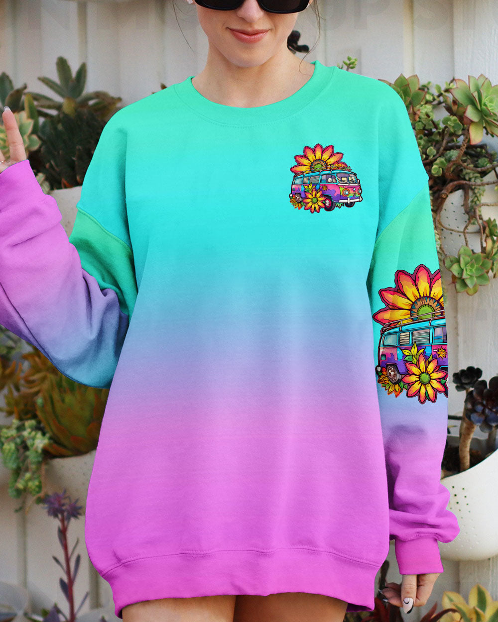 RUNNING AGAINST THE WIND ALL OVER PRINT - TLTW1707236